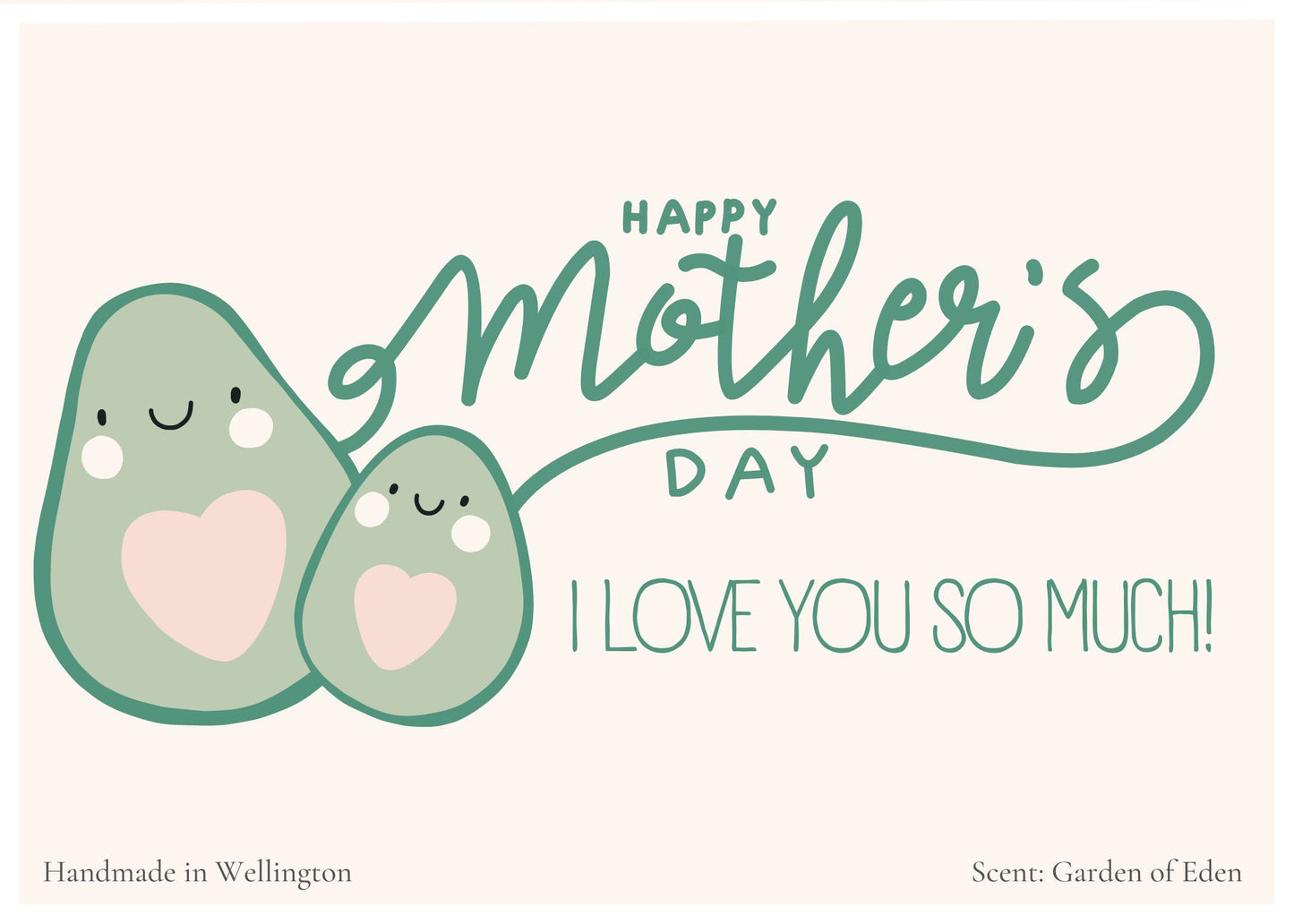 Mother's Day Cute Avocados Candle - Personalized Gifts