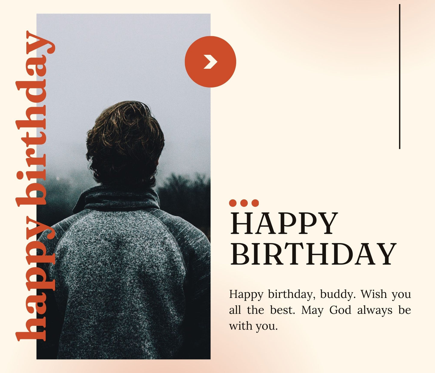 Birthday Gift Personalized Photo Simple Candle