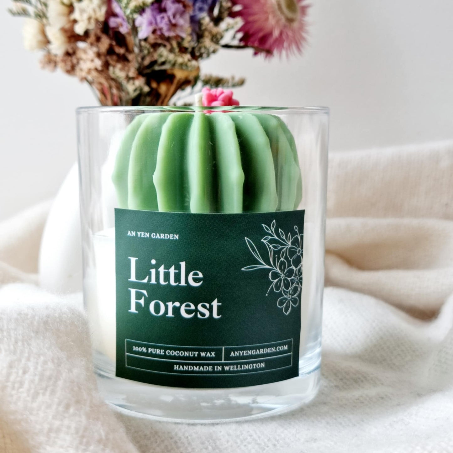 succulent candle zen garden Succulent Candle