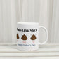 Funny “Dad’s Little Shit’s” mug personalized with kids’ names and matching poo icons. personalized dad mug, dads little shits mug, custom kids name mug, funny father’s day gift, gag gift for dad