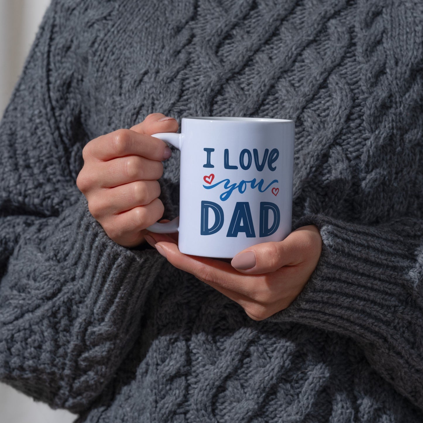 i love you dad mug, heartfelt dad gift, father’s day coffee mug, dad appreciation gift, ceramic dad mug
Show Dad your love with this I LOVE YOU DAD mug. Durable ceramic, microwave & dishwasher safe. Perfect Father’s Day, birthday, or any special occasion gift.

