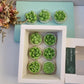 Cactus Circle Tealights - Pack of 6