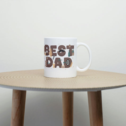Gift your beer-loving dad this BEST DAD mug with beer graphics. Durable ceramic, microwave & dishwasher safe. Perfect Father’s Day or birthday surprise. best dad mug with beer, beer lover dad mug, father’s day beer mug gift, funny dad coffee mug, dad beer mug ceramic