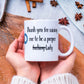 Show your edgy appreciation with this funny dad mug: “Thank you for raising me a proper f***ing lady” with censored text. funny dad mug censored swear, thank you dad mug, funny father’s day gift, edgy dad coffee cup, sarcastic dad mug