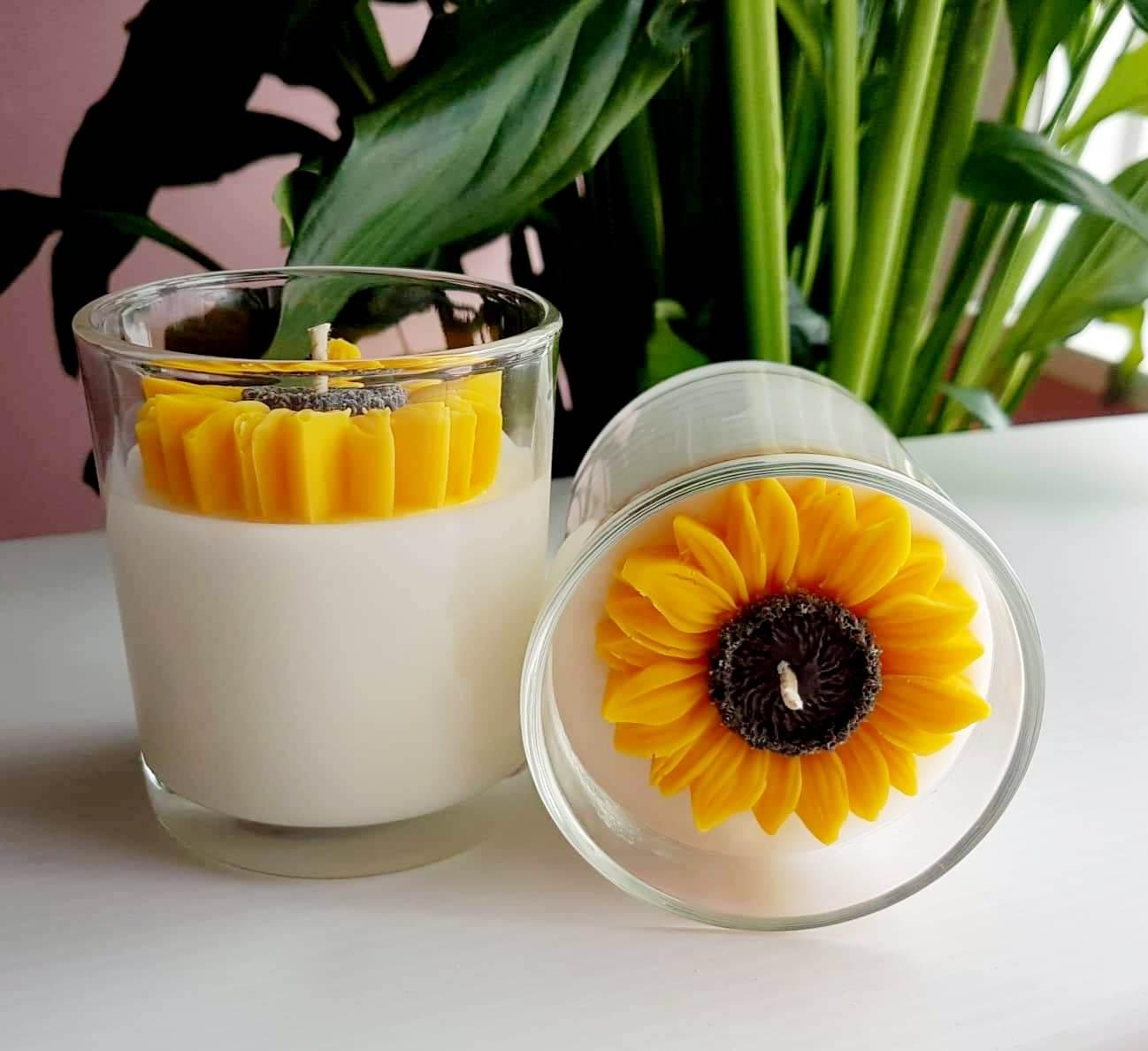 Sunflower Candle - anyengarden